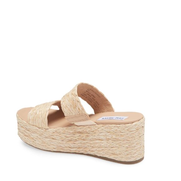 Steve Madden Jolted Wedge Sandal Size 8.5 - Picture 5 of 5